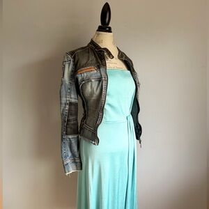 Blu girl folies strapless dress